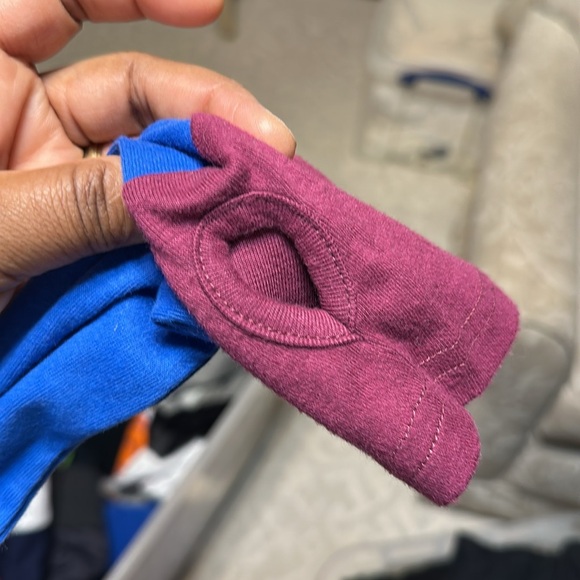 Allegra K women multicolore long sleeve top size L in excellent condition - Picture 6 of 8